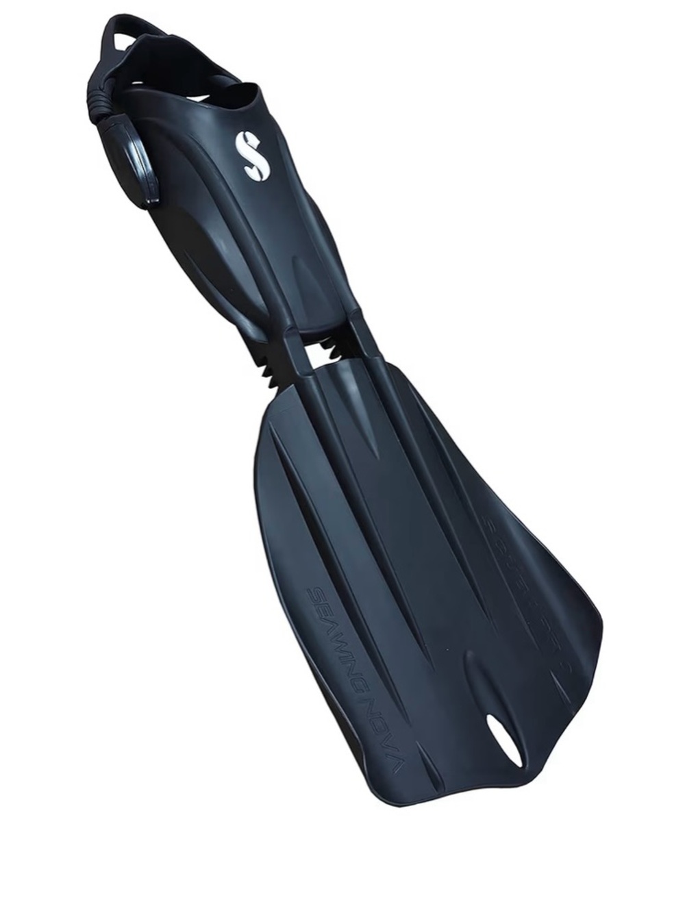 Scubapro Men’s Black Open-Heel Diving Fins - Medium